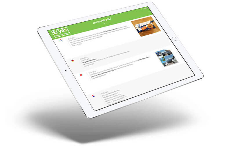 yes rent a car team: Brigitte, Sandy en Kordula